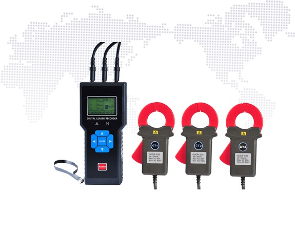 GDCR8300系列三通道電流-漏電流監控記錄儀