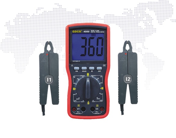 GDCR4000系列雙鉗數字相位伏安表