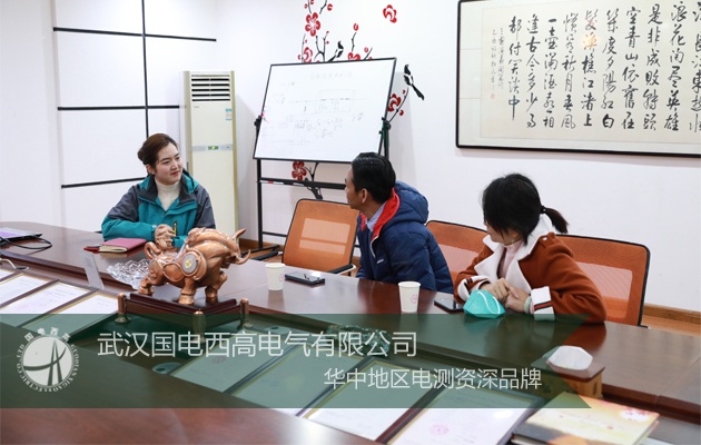 西安客戶蒞臨國電西高參觀考察